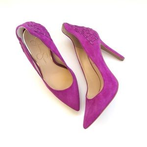 Jessica Simpson Crampell Pumps Heels Magenta 7